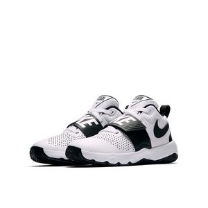 Nike Kids Team Hustle D8 White Black 881941-100